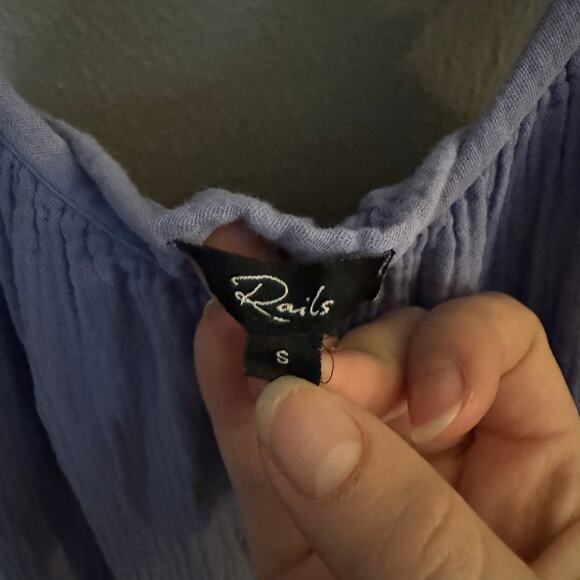 RAILS Jennica Strappy Dress in Periwinkle Size Small casual summer everyday - Picture 5 of 9